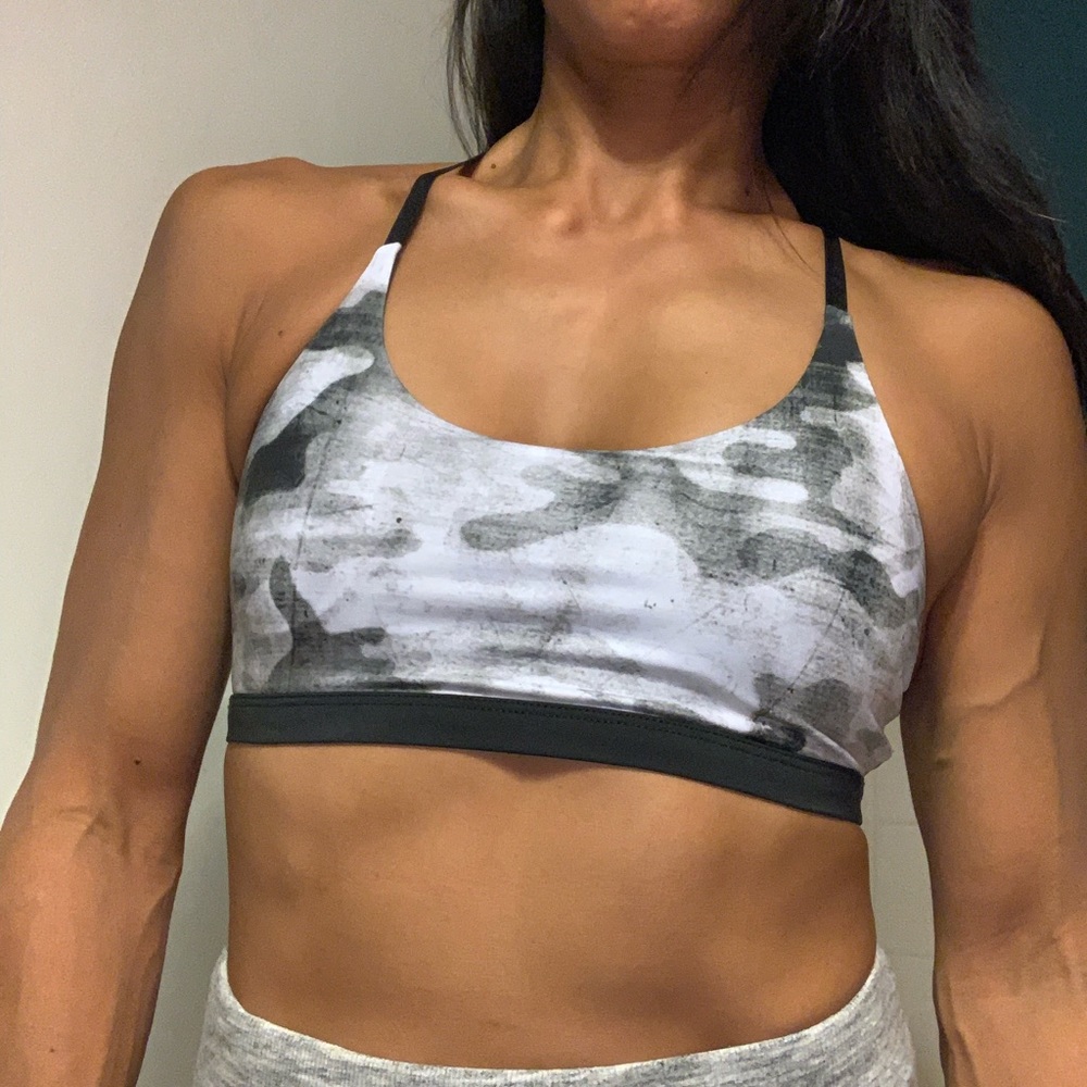 SoLow camo sports bra, s